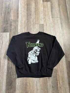 Full Send Halloween Corona Graphic Sweatshirt / Crewneck